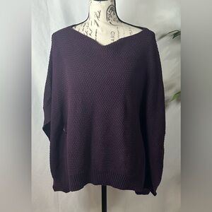Eight Eight Eight Women's Rich Purple Cardigan